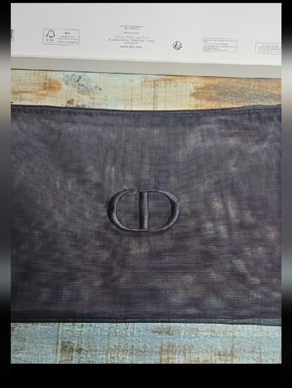 Dior Black Trousse Pouch
